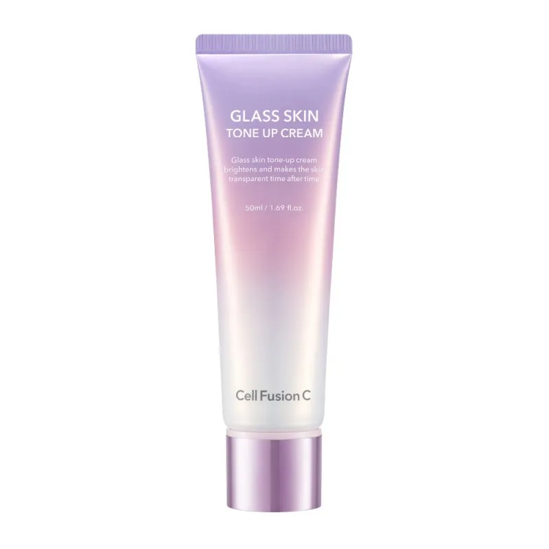 Cell Fusion C Glass Skin Tone Up Cream veido kremas odos spindesiui 50 ml
