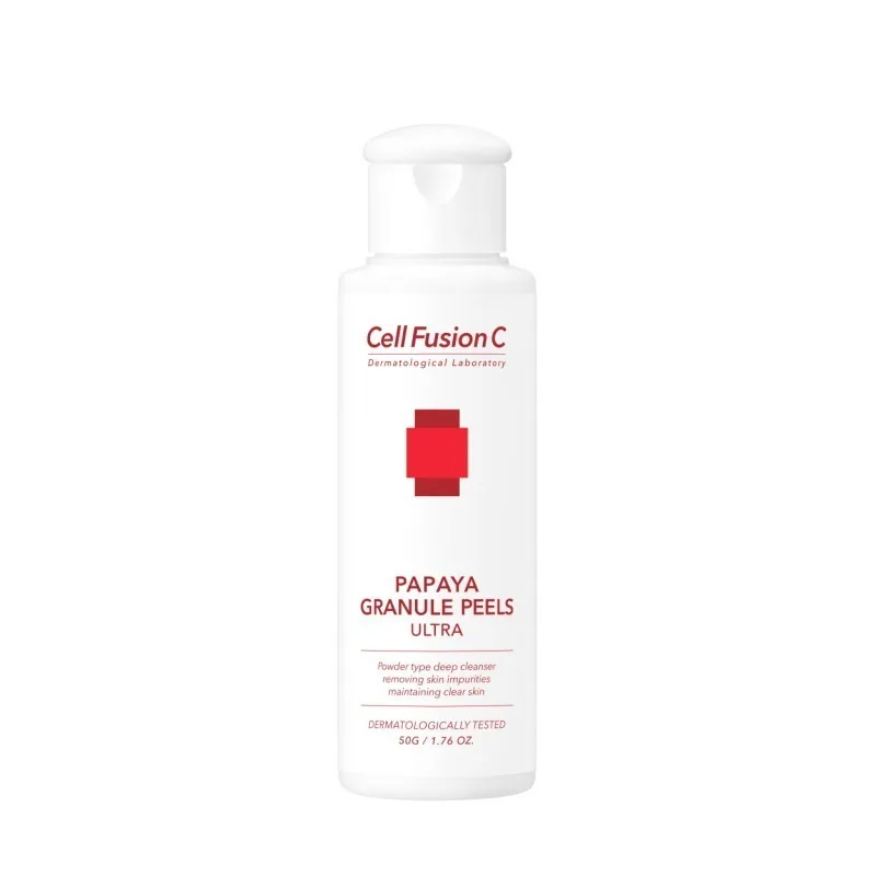Cell Fusion C Papaya Granule Peels fermentinis veido šveitiklis 50 g