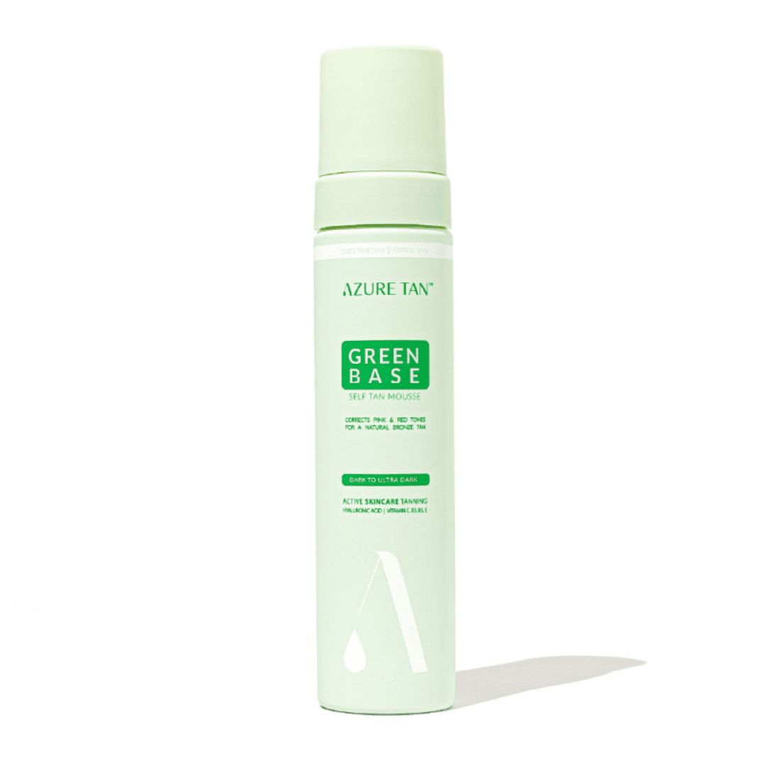 Azure Tan "Green Base Dark To Ultra Dark" Greito poveikio savaiminio įdegio putos - tamsus atspalvis 200 ml