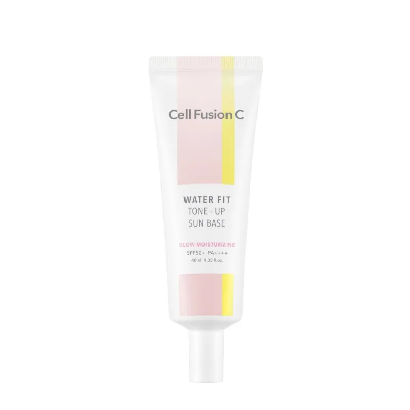 Cell Fusion C Water Fit Tone Up Sun Base SPF 50+ PA++++ skaistinanti ir drėkinanti makiažo bazė su apsauga nuo saulės 40 ml